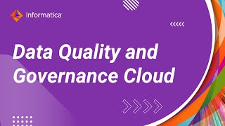 Data Quality and Governance Cloud [upl. by Ynnol]