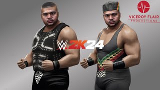 WWE 2K24  DLo Brown Showcase [upl. by Yelrahc]