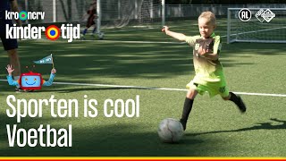 Voetbal  Sporten is Cool  Kindertijd KRONCRV [upl. by Mayne221]