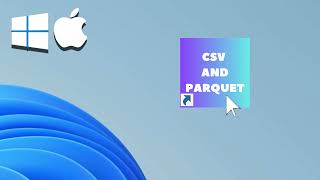 How to Install CSV and Parquet Viewer App Windows Version on MacBook Mac OS IntelM1M2 [upl. by Atilegna549]