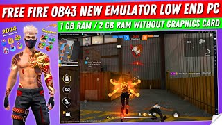 2024 Lenovo Emulator Best For Low End PC Free Fire OB43 New Update  Best New Emulator For PC [upl. by Arahc]