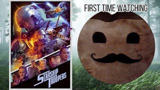 Starship Troopers 1997 FIRST TIME WATCHING  MOVIE REACTION 705 [upl. by Berti]