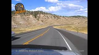 Highway 120 Greybull River Meeteetse Wyoming [upl. by Larue491]