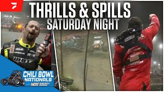 Saturday Night Thrills amp Spills  2024 Chili Bowl Nationals [upl. by Woody]