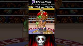 KO SUPER MACHO MAN Win in LESS THAN 11 seconds snes retro retrogaming [upl. by Eusassilem]