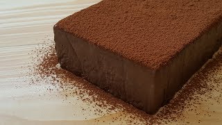 Chocolate Mousse Cake with Homemade Cream amp No Bake Cake [upl. by Adnalu]