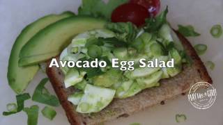 Avocado Egg Salad Recipe [upl. by Farrar554]