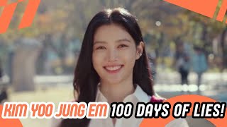 Kim Yoo Jung em 100 Days of Lies A Nova Série que Promete [upl. by Assej]