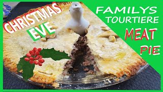 Family Tourtiere Christmas Meat Pie French Canadian Recipe [upl. by Runkel]