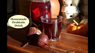 How to Make Beet Kvass Homemade Probiotic Drink [upl. by Ern]