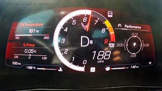 0188 MPH C8 Corvette Z06 Z07 Package INSANE FLAT PLANE V8 SOUND [upl. by Itsa]