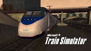 MS Train Simulator Ambience  45 Minutes  Northwest Corridor [upl. by Yoc]