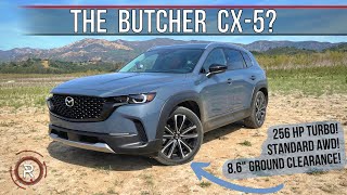 The 2023 Mazda CX50 Turbo Is A Ruggedly Handsome New Premium SUV [upl. by Edan]