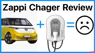 Myenergi Zappi  Harvi EV Car Charger First Use Review With VW ID Buzz  Not Impressed [upl. by Danialah]