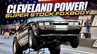 351 Cleveland Super Stock Foxbody Mustang goes WheelsUp [upl. by Strep]