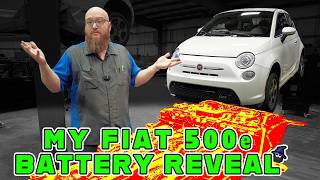 How to SAFELY Remove the EV Batteries From my Fiat 500e [upl. by Denis]