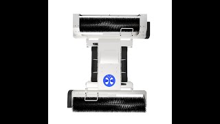 High quality Solar Panel Cleaning Roller Brush mobileControl Photovoltaic Solar Panel Cleaning Robot [upl. by Pearle513]