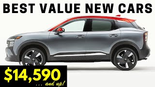 10 CHEAPEST New Cars 2024 You Can Buy Today [upl. by Selimah]