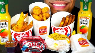 ASMR WENDYS VS BURGER KING MUKBANG BREAKFAST NO TALKING EATING [upl. by Katsuyama158]