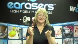 Earasers HiFi Earplugs How to choose the correct size [upl. by Oetsira]