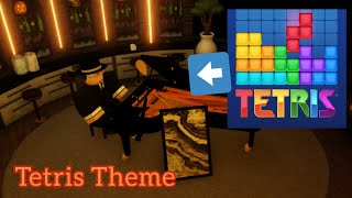 Tetris Theme  Roblox Piano Sheet [upl. by Adnahsar]