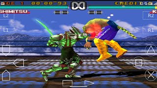 Yoshimitsu With Bryan Fury Moves In Tekken 3  Glowing Effect  Dark Boss Gaming Gameplay [upl. by Rhetta]