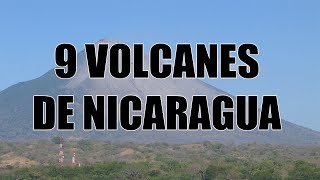 TOP LOS 9 VOLCANES DE NICARAGUA [upl. by Rossuck72]