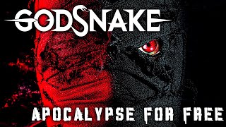 GODSNAKE  Apocalpyse For Free Lyric Video [upl. by Bellew]