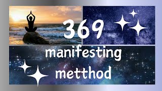 Manifest with 369 method 🪐✨ manifest 369 369manifestationtechnique manifestyourdreams [upl. by Lleroj]