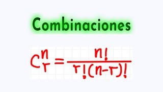 Combinaciones Probabilidad [upl. by Nordna]