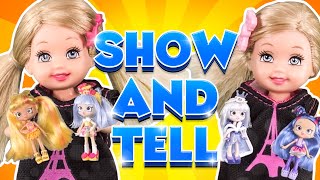 Barbie  Shopkins Show and Tell  Ep102 [upl. by Namra]