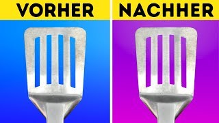 42 FANTASTISCHE KÜCHENTRICKS DIE DICH ZUM PROFI MACHEN WERDEN [upl. by Aivek]