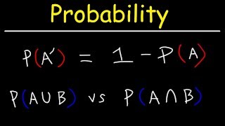 Probability of Complementary Events amp Sample Space [upl. by Zollie]