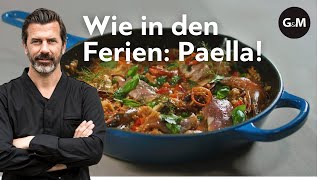 Rezept Paella by Andreas Caminada  GaultMillau Schweiz [upl. by Edelman]