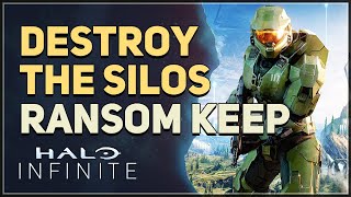 Destroy The Silos Halo Infinite Ransom Keep [upl. by Faxun]