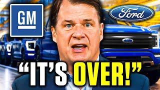 MASSIVE EV CAR MARKET CRASH Ford amp GM Cant Sell EVs [upl. by Akeihsat]