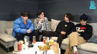 ENG SUB BTS VLIVE  V JUNGKOOK JIN amp JHOPE VLIVE 2022 [upl. by Imyaj]