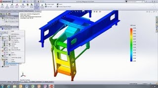 SolidWorks 2013 Simulation SubModeling and Incremental Meshing [upl. by Relluf]