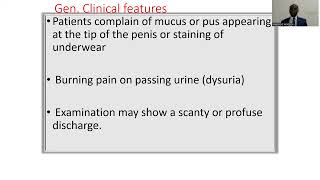 URETHRAL DISCHARGE SYNDROME [upl. by Norene679]