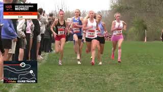 Girls 5k Championship  Nike Cross Regional Midwest 2024 Full Replay [upl. by Cave]