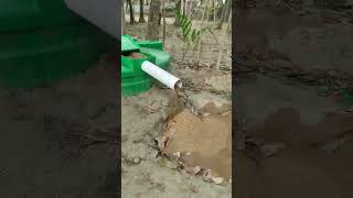 How to make Bio Gas at home with Cow Dung  Krishi o Krishok [upl. by Apgar]