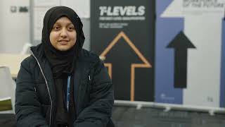 Faatimah talks about how the T Level Foundation Year is setting her up for her dream job [upl. by Bev]