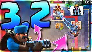 This NEW Hunter DECK is Awesome Molt Clash Royale [upl. by Yoshi]