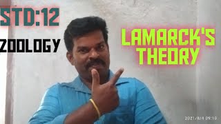 Lamarcks theory in tamil [upl. by Olympias554]