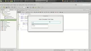 JavaFX with ControlsFX 2  Auto Complete TextField [upl. by Idas]