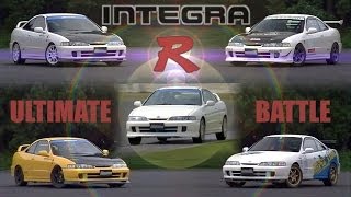 ENG CC Integra R Ultimate Battle  Spoon DC2s Js DC2 BOSS DC2 EVO GTR NSX Tsukuba 2001 [upl. by Ok]