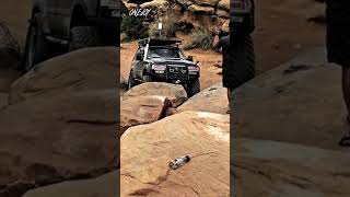 Toyota Land cruiser vx limited  LC80 Offroad  Rock climbing [upl. by Aluino]