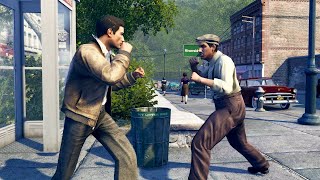 Mafia 2 Definitive Edition PC  Brutal Fighting amp Funny Ragdolls  4K60FPS [upl. by Ahseekal]