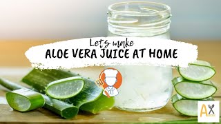 EASY ALOE VERA DETOX DRINK [upl. by Ellemrac]