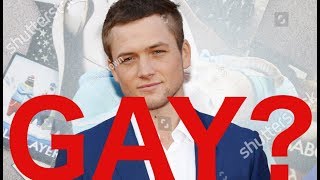 IS TARON EGERTON GAY UPDATED [upl. by Ruomyes]